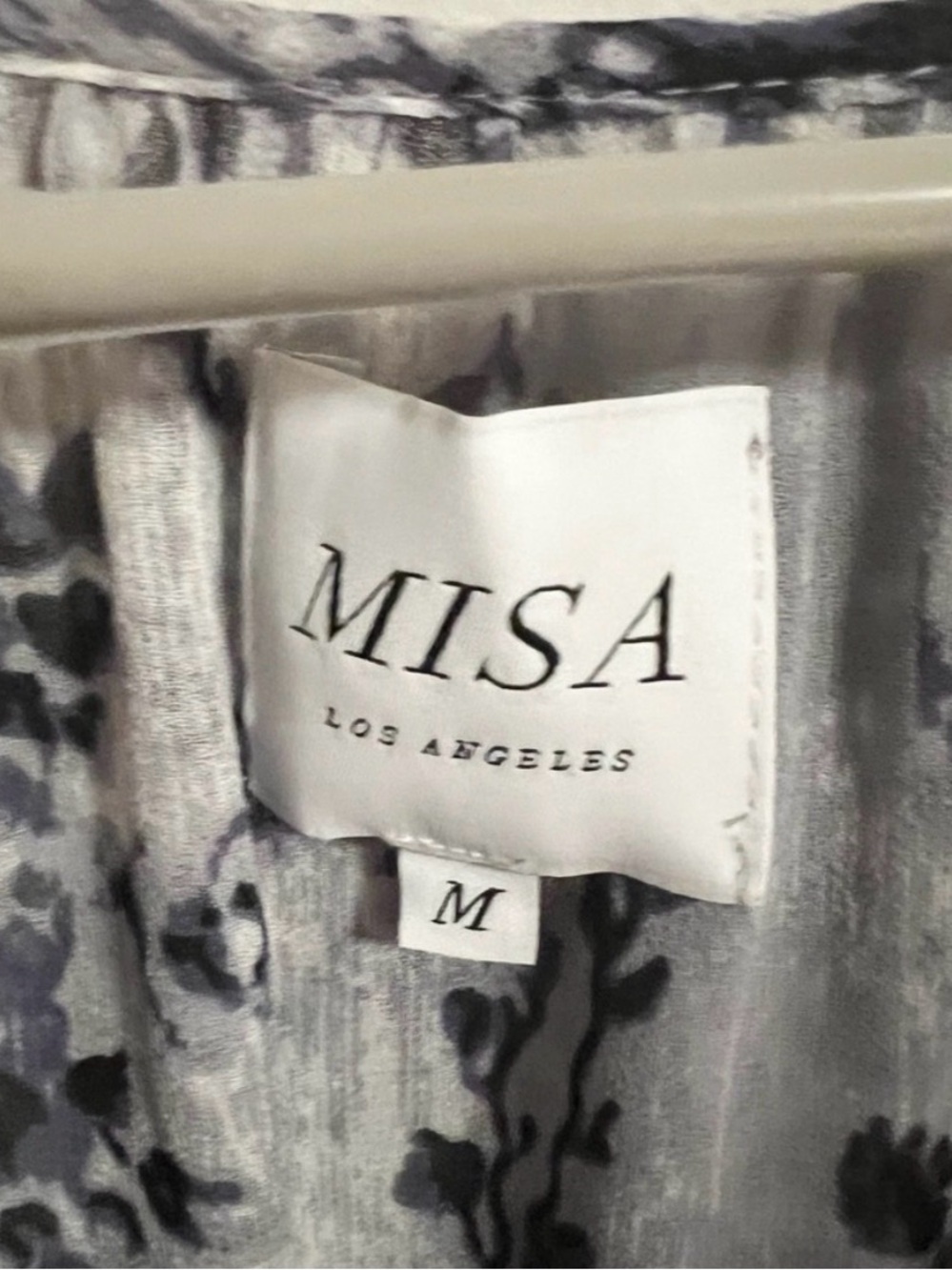 Misa Los Angeles ELIZA blue floral
Mini dress size M